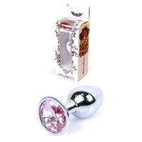 Анальний затор Boss Series - Jewellery Silver PLUG Rose S, BS6400015