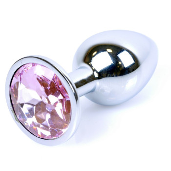 Анальная пробка Boss Series - Jewellery Silver PLUG Rose S, BS6400015