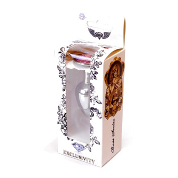 Анальная пробка Boss Series - Jewellery Silver PLUG Rose S, BS6400015