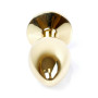 Анальний затор Boss Series - Jewellery Gold PLUG Pink S, BS6400017