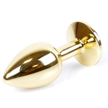 Анальная пробка Boss Series - Jewellery Gold PLUG Rose S, BS6400018