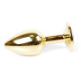 Анальная пробка Boss Series - Jewellery Gold PLUG Rose S, BS6400018