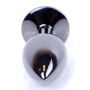 Анальная пробка Boss Series - Jewellery Dark Silver PLUG Purple S, BS6400034