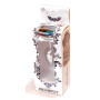Анальная пробка Boss Series - Jewellery Silver Heart PLUG Light Bluer S, BS6400049