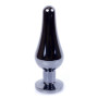 Анальная пробка Boss Series - Jewellery Dark Silver BUTT PLUG Pink, BS6400053