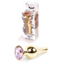 Анальная пробка Boss Series - Jewellery Gold BUTT PLUG Rose, BS6400063
