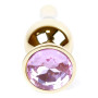 Анальная пробка Boss Series - Jewellery Gold BUTT PLUG Rose, BS6400063