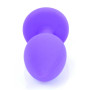 Силиконовая анальная пробка Boss Series - Jewellery Purple Silicon PLUG Small Red S, BS6400082