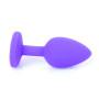 Силиконовая анальная пробка Boss Series - Jewellery Purple Silicon PLUG Small Red S, BS6400082