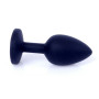 Силіконовий анальний затор Boss Series - Jewellery Black Silicon PLUG Small Pink S, BS6400083