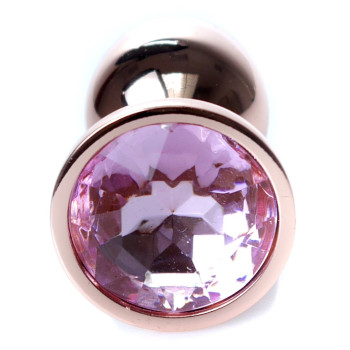 Анальная пробка Boss Series - Jewellery Red Gold PLUG Rose S, BS6400108