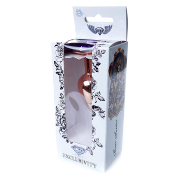 Анальний затор Boss Series - Jewellery Red Gold PLUG Purple S, BS6400110