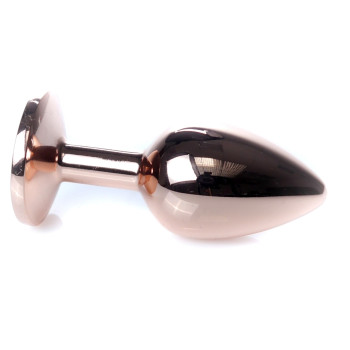 Анальная пробка Boss Series - Jewellery Red Gold PLUG Clear S, BS6400112