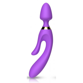 Вібромасажер Boss Series - Magic Wand USB Purple 9 Function, BS5200027-1
