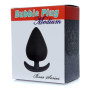 Анальний плаг Boss Series - Bubble Plug Medium Black, BS6700060