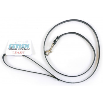 Поводок из искуственной кожи Fetish Boss Series - Leash Black ( длина 115 см ), BS3300107