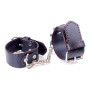 Наручники зі штучної шкіри Fetish Boss Series - Handcuffs with Red Line, BS3300114