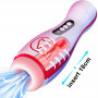 Автоматичний інтерактивний мастурбатор FOX - Vibrating Masturbation Cup , 7 Suction Power, 7 Vibration Setting, BS6300069