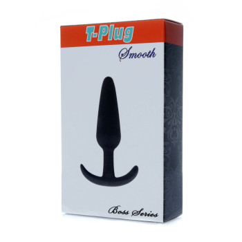 Анальний плаг Boss Series - T Plug Smooth Black, BS6700065