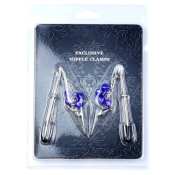 Зажимы для сосков Fetish Boss Series - №6 Exclusive Nipple Clamps, BS6100014
