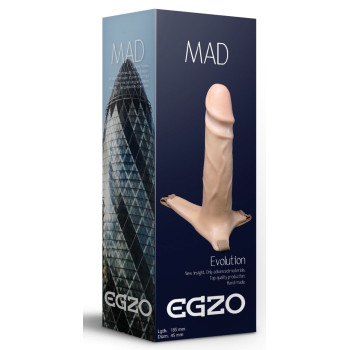 Фаллопротез поясний EGZO MAD FH03 ( 18,5 см х 4,5 см )
