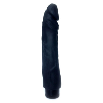 Вибратор Boss Series - Real Skin Black, ( длина 22 см, диаметр 4 см ) BS6700099