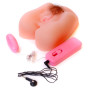 Мастурбатор вагіна та анус з вібрацією BOSS - Vagina & Anus Vibrating, BS6700091