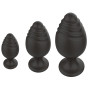 Набор анальных стимуляторов Boss Series - Silicone Anal Plugs Set (2,8 / 3,5 / 4,4 cm), BS7800018