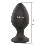 Анальний силіконовий плаг Boss Series - Silicone Anal Plug L 4,4 cm, BS7800021