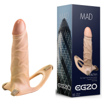 Фаллопротез поясний EGZO MAD FH12 ( 18,5 см х 4,5 см )