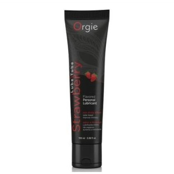 Оральний лубрикант Orgie "LUBE TUBE" - полуниця, 100 мл