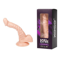 Фалоімітатор на присосці Love stay with me - SEXTOY PENIS, RD-04