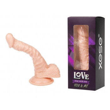 Фалоімітатор на присосці Love stay with me - SEXTOY PENIS, RD-04