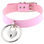 Чокер-ошейник SKN-AS02 PINK