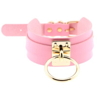 Чокер-нашийник SKN-AS19 PINK Gold