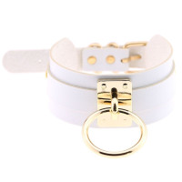 Чокер-ошейник SKN-AS19 WHITE Gold