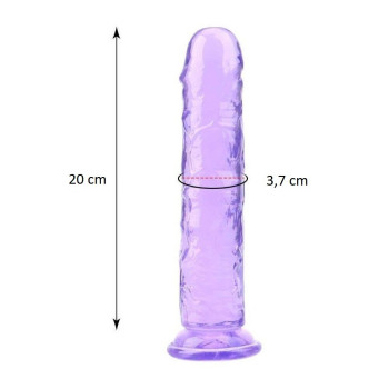 Фалоімітатор на присосці Love stay with me - SEXTOY PENIS, RD-50S PURPLE