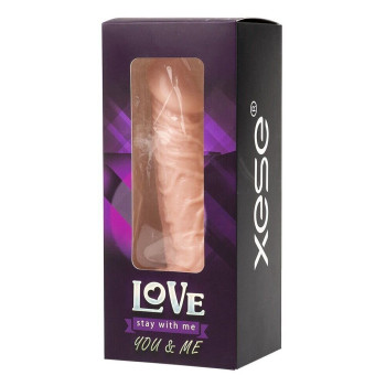 Фалоімітатор на присосці Love stay with me - SEXTOY PENIS, RD-50S PURPLE