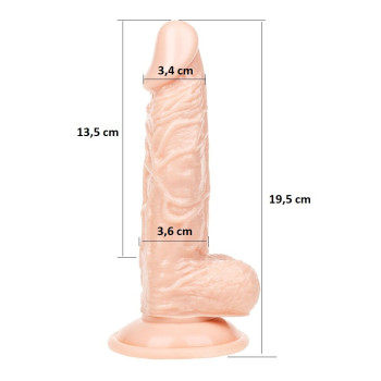 Фаллоимитатор на присоске Love stay with me - SEXTOY PENIS, RD-03