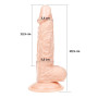 Фаллоимитатор на присоске Love stay with me - SEXTOY PENIS, RD-03