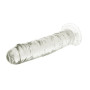 Фаллоимитатор на присоске Love stay with me - SEXTOY PENIS, RD-50L CRISTAL