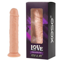 Фаллоимитатор на присоске Love stay with me - SEXTOY PENIS, RD-50S Flesh