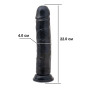 Фалоімітатор на присосці Love stay with me - SEXTOY PENIS, RD-50L Black