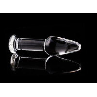 Анальный плаг из стекла XESE GT02-B ( длина 12 см, диаметр 3 см )