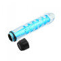 Вагінальний вібратор XESE Cristal Blue (довжина 17,5 см, діаметр 3,5 см), GSV-04 Blue