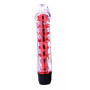Вагинальный вибратор XESE Cristal Red ( длина 17,5 см, диаметр 3,5 см ), GSV-04 Red