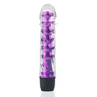 Вагинальный вибратор XESE Cristal Purple ( длина 17,5 см, диаметр 3,5 см ), GSV-04 Purple
