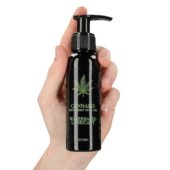 Вагінальний лубрикант Cannabis With Hemp Seed Oil-Waterbased Lubricant, 100 ml