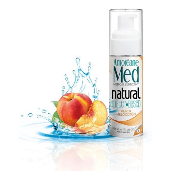 Гель-любрикант AM. Peach Water Based Lubricant з фітопланктоном, 50 мл