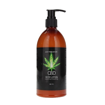 Набір для ванни і душу CBD Luxe Care set-GREEN TEA & HEMP OIL ( 2 предмета )